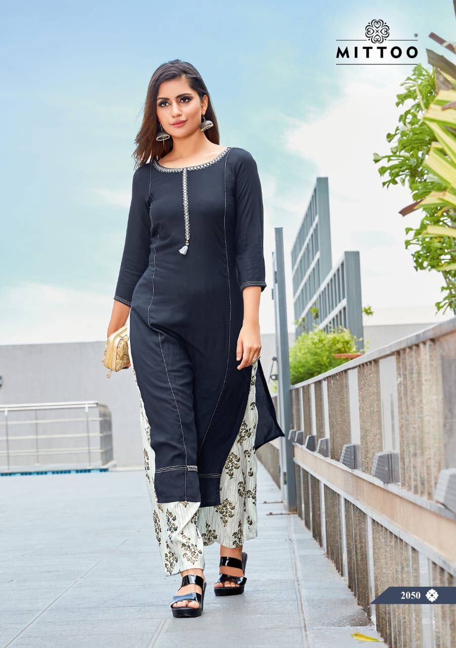 Mittoo Design Panghat Vol-8 Rayon Print Plazzo Kurti Mittoo Design Panghat Vol-8 Rayon Print Plazzo Kurti